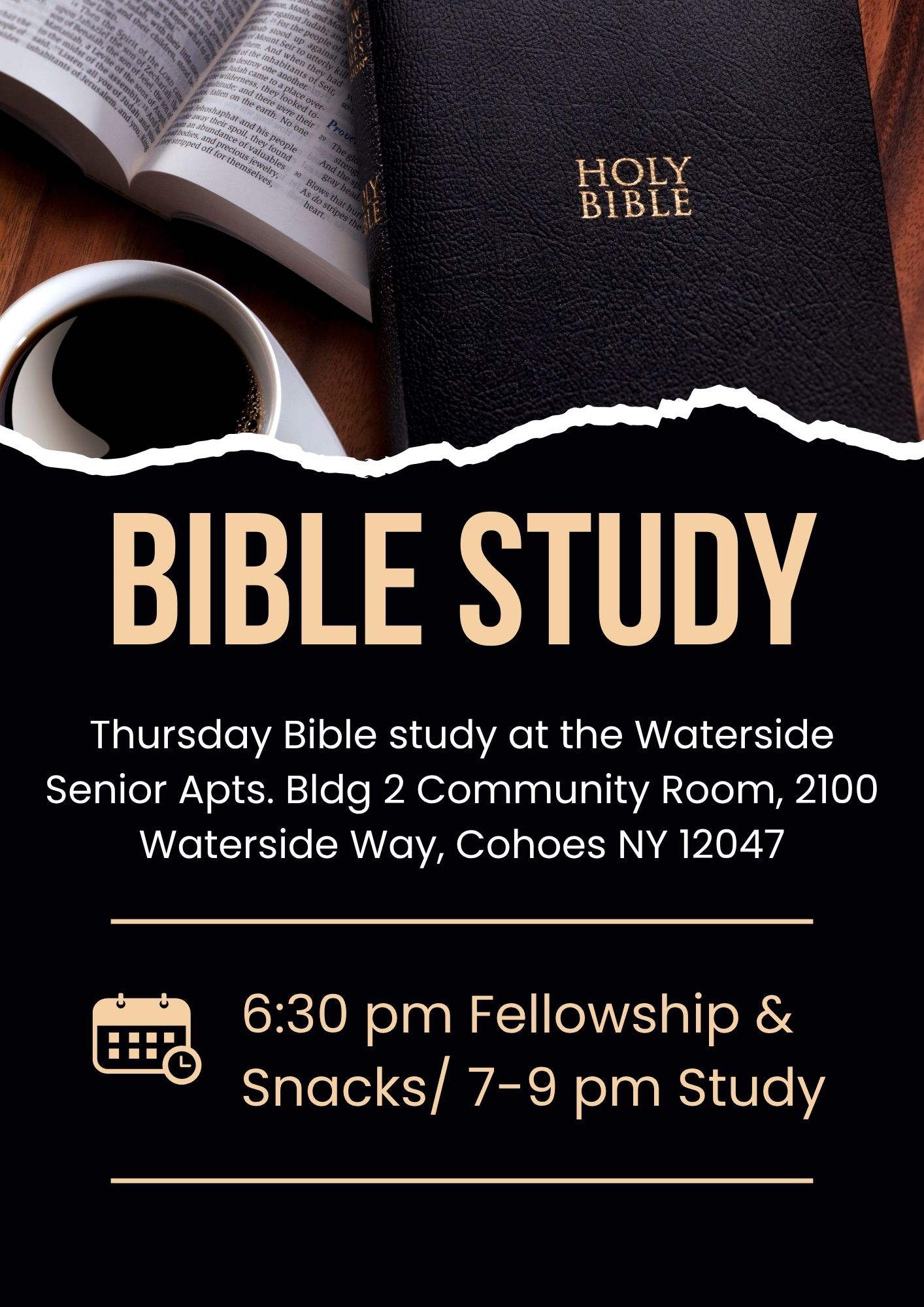 Bible Study Flyer